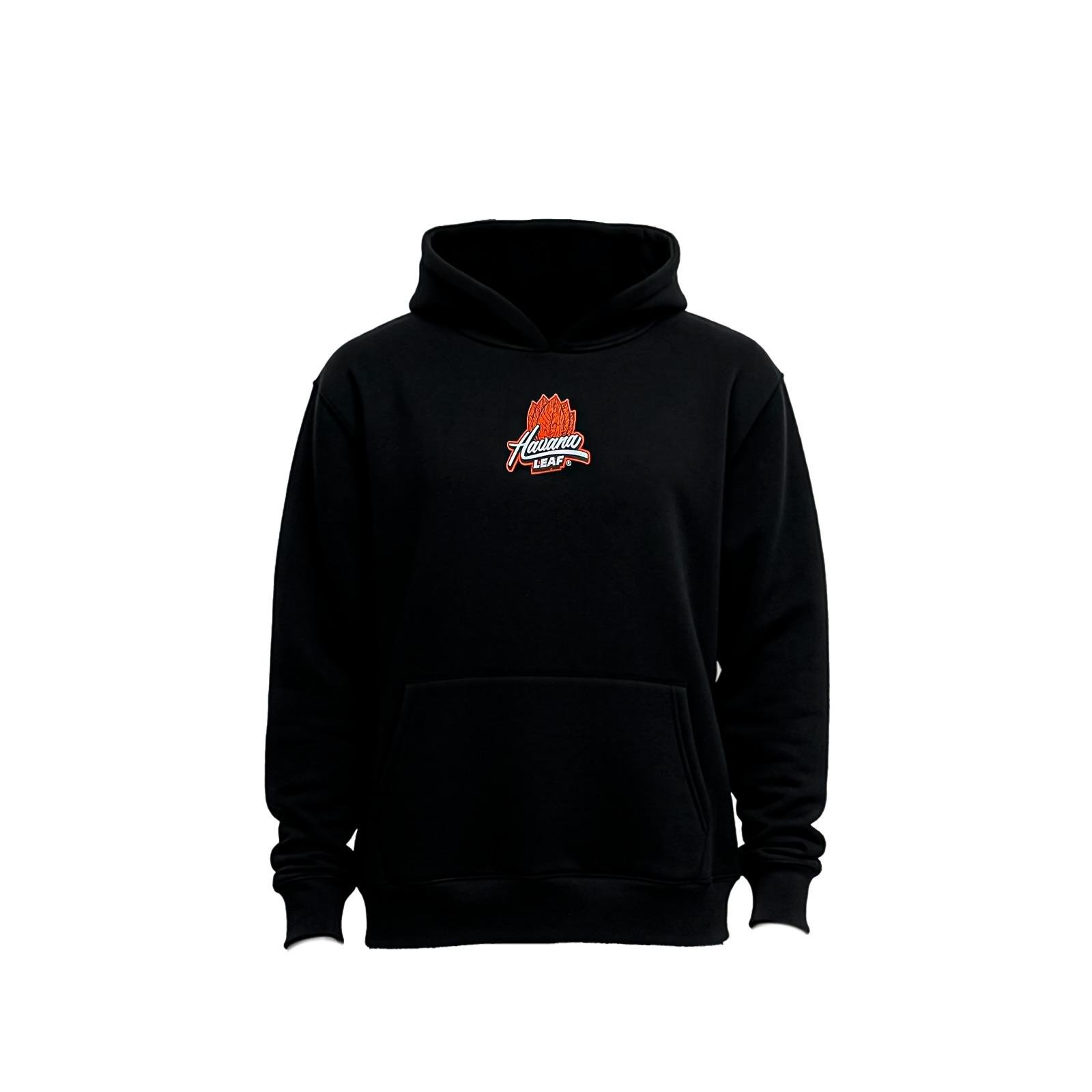 2400 Points - Havana Leaf Hoodie – Black