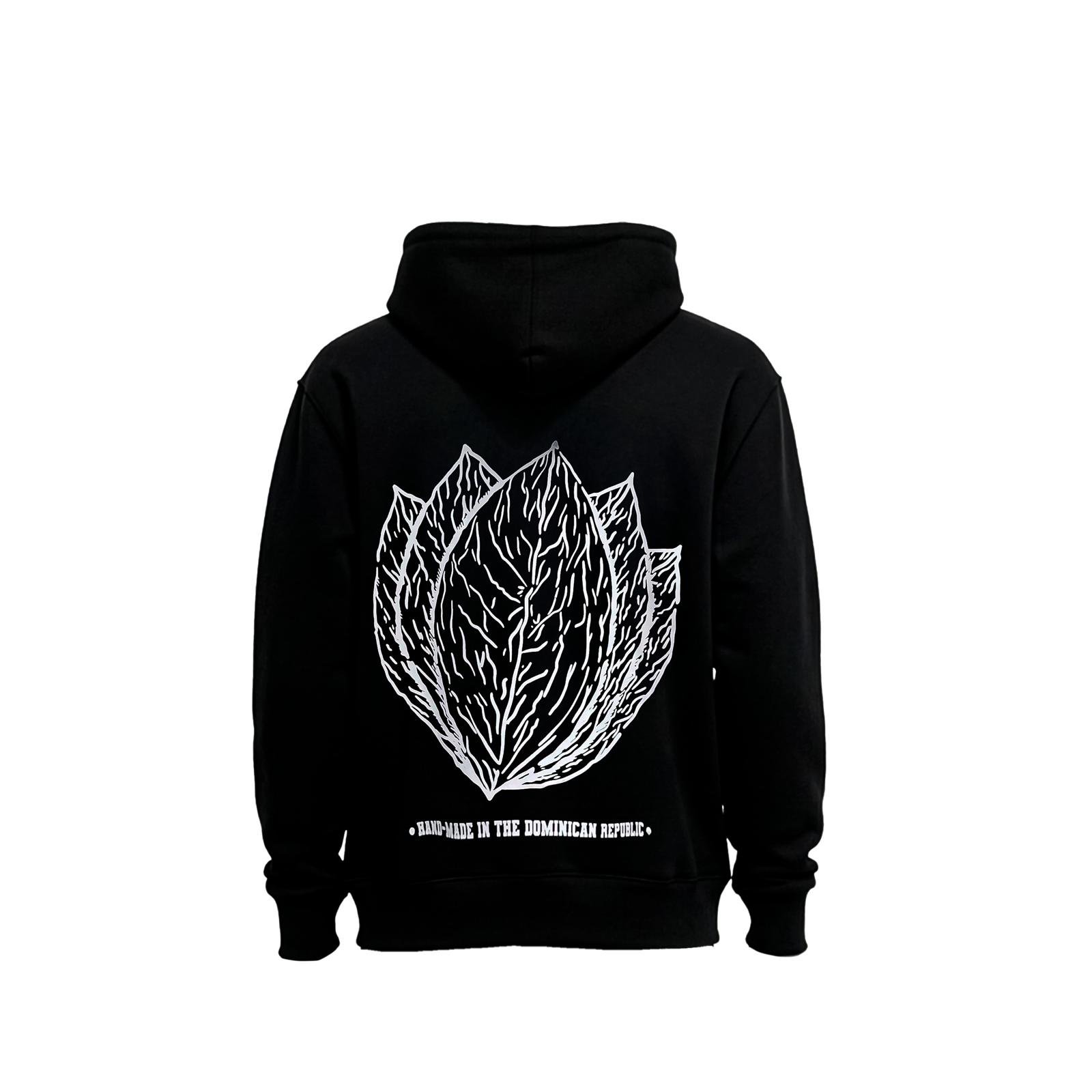 2400 Points - Havana Leaf Hoodie – Black - Image 2