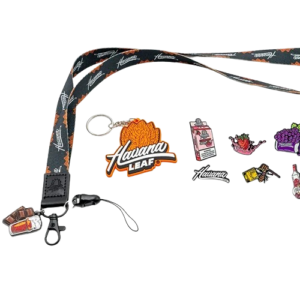 Lanyard, Keychain & Pin Set
